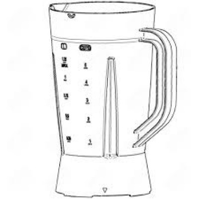 Vas de blender robot de bucatarie Tefal Bake Partner cod MS-652618