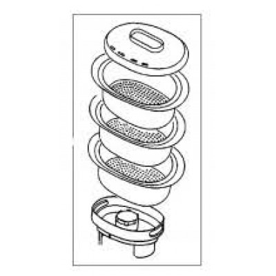Kit complet aparat de gatit la aburi Tefal cod SS-208353