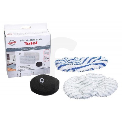 Kit accesorii lavete si filtru aspirator cu abur Rowenta Clean & Steam Revolution RY77 COD ZR005804