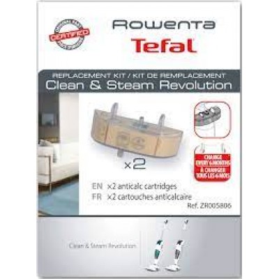 Set 2 Cartuse anticalcar Rowenta compatibil cu modelele RY77xx cod ZR005806