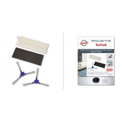 Kit filtre si perii mici aspirator robot Rowenta cod ZR720002